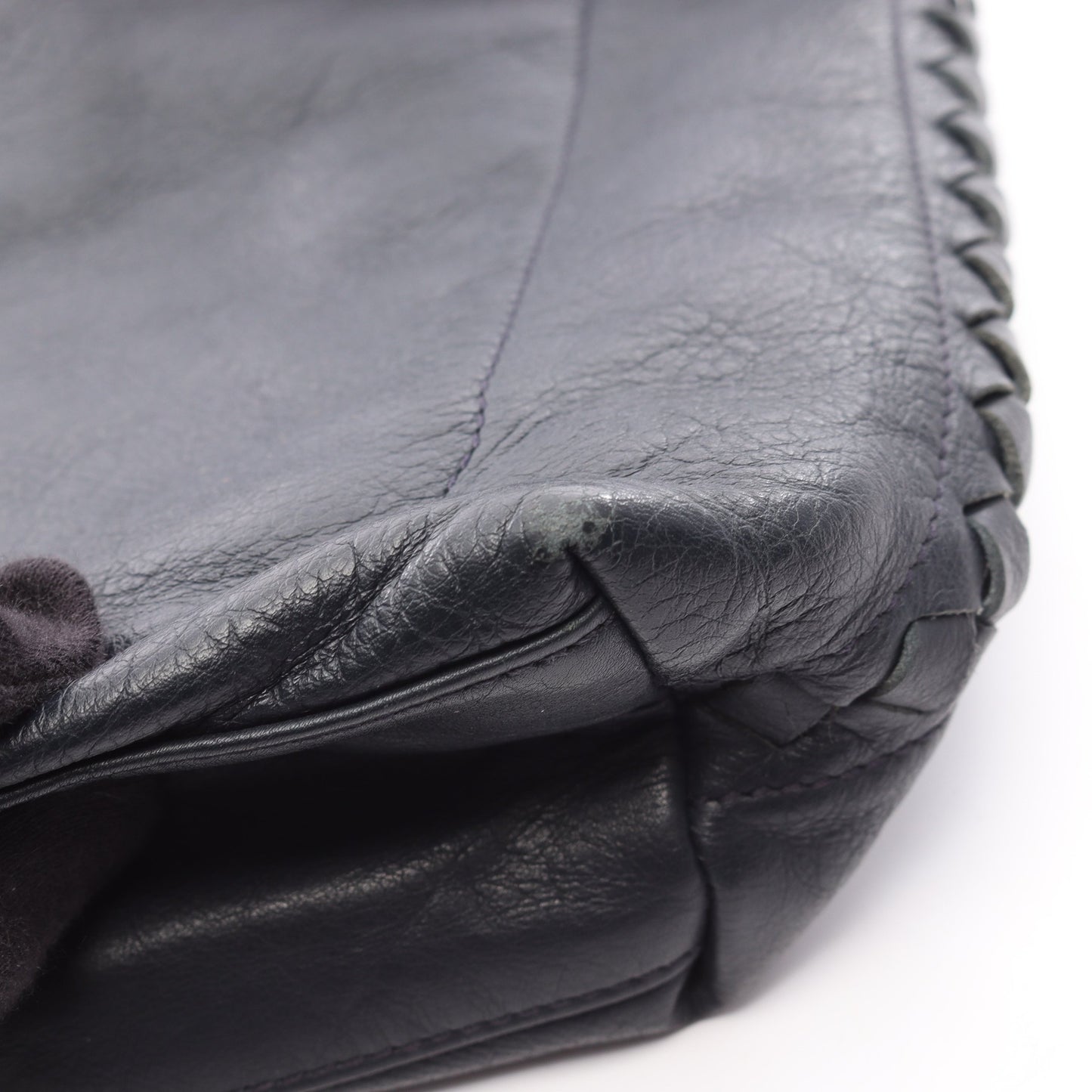 ブリーフケース ビジネスバッグ レザー ネイビー 2WAY ボッテガヴェネタ バッグ BOTTEGA VENETA