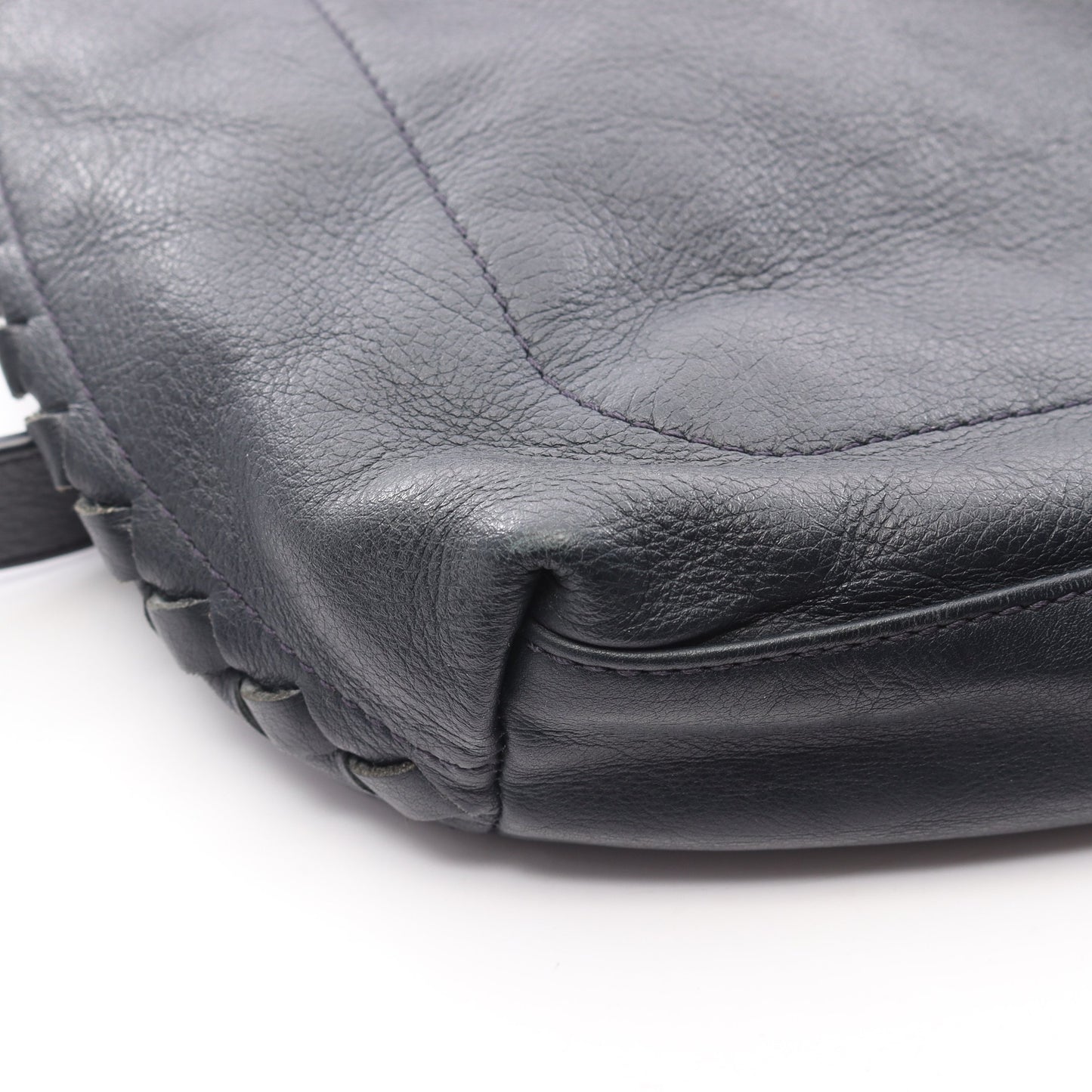 ブリーフケース ビジネスバッグ レザー ネイビー 2WAY ボッテガヴェネタ バッグ BOTTEGA VENETA