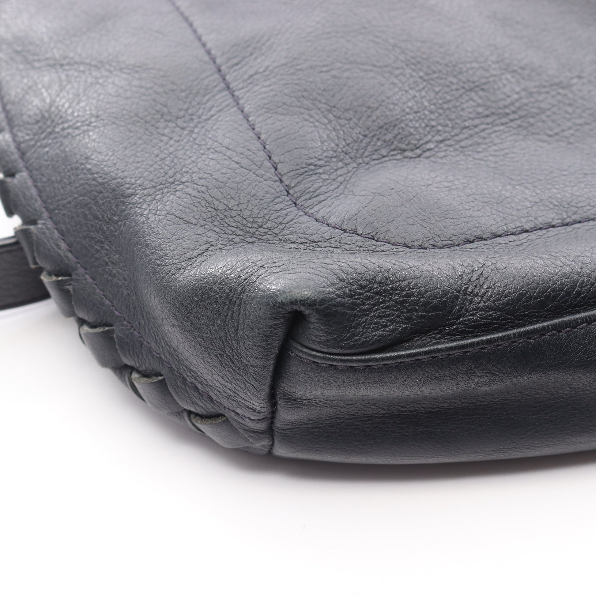 ブリーフケース ビジネスバッグ レザー ネイビー 2WAY ボッテガヴェネタ バッグ BOTTEGA VENETA