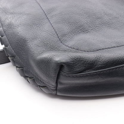 ブリーフケース ビジネスバッグ レザー ネイビー 2WAY ボッテガヴェネタ バッグ BOTTEGA VENETA