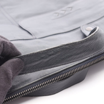 ブリーフケース ビジネスバッグ レザー ネイビー 2WAY ボッテガヴェネタ バッグ BOTTEGA VENETA