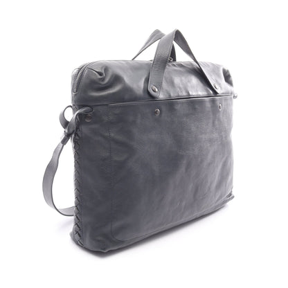 ブリーフケース ビジネスバッグ レザー ネイビー 2WAY ボッテガヴェネタ バッグ BOTTEGA VENETA