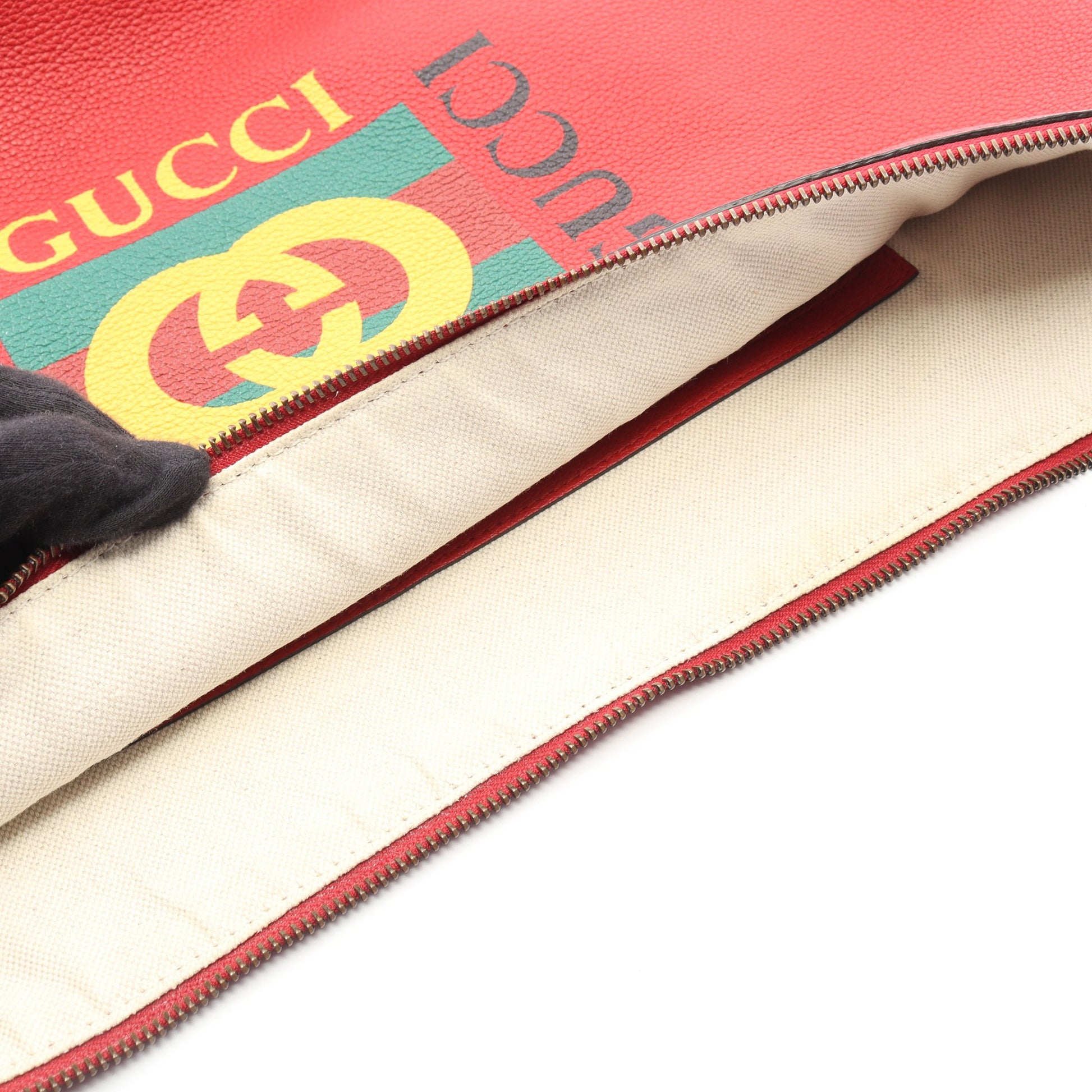 ハーフムーン ホーボー ワンショルダーバッグ レザー レッド マルチカラー グッチ バッグ GUCCI