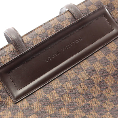 パリオリGM ダミエエベヌ ショルダーバッグ トートバッグ PVC レザー ブラウン ルイヴィトン バッグ LOUIS VUITTON