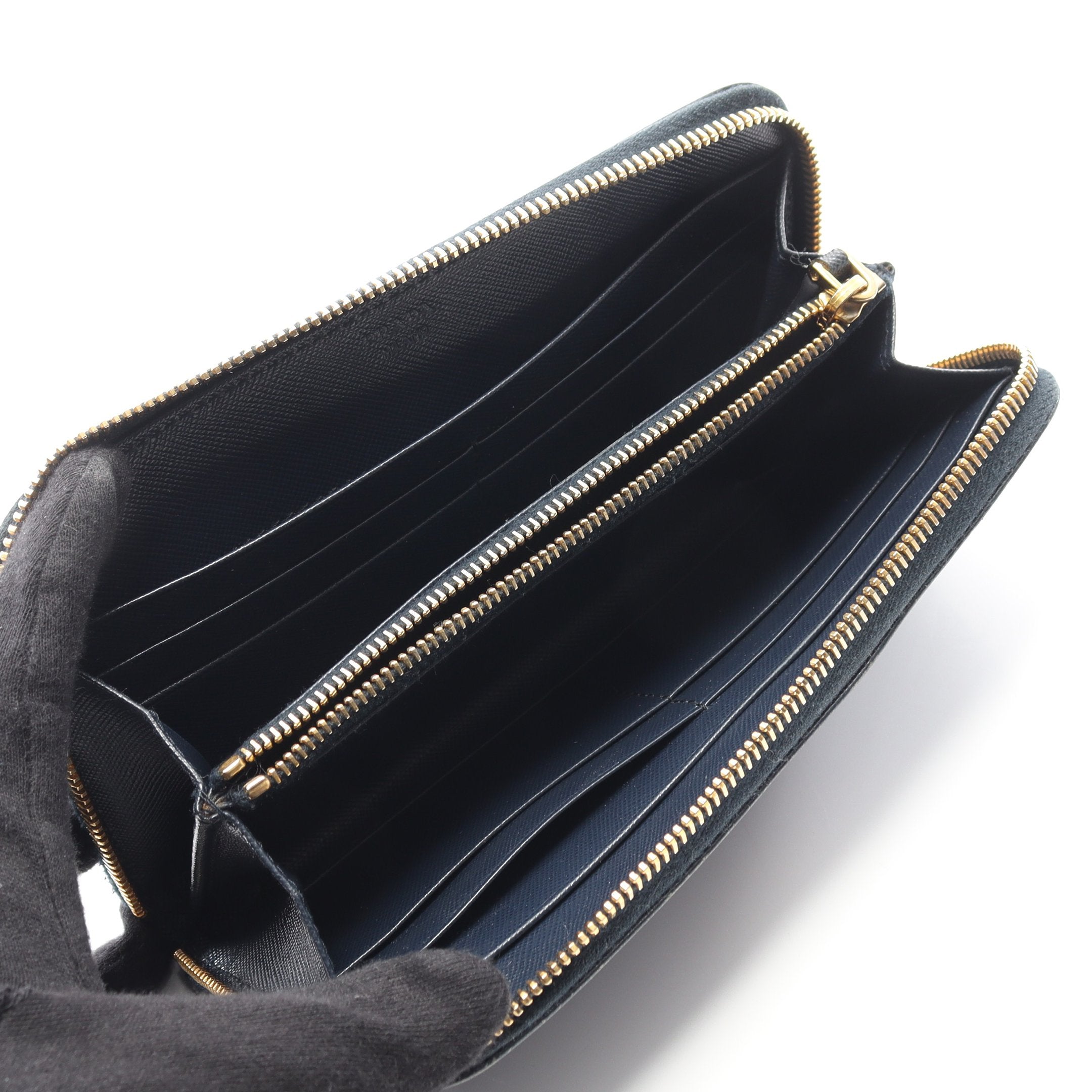 SAFFIANO METAL ラウンドファスナー長財布 サフィアーノレザー