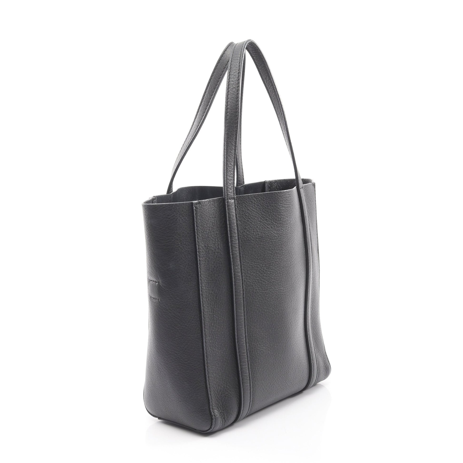 EVERYDAY XXS エブリデイ ハンドバッグ トートバッグ レザー ブラック 2WAY バレンシアガ バッグ BALENCIAGA