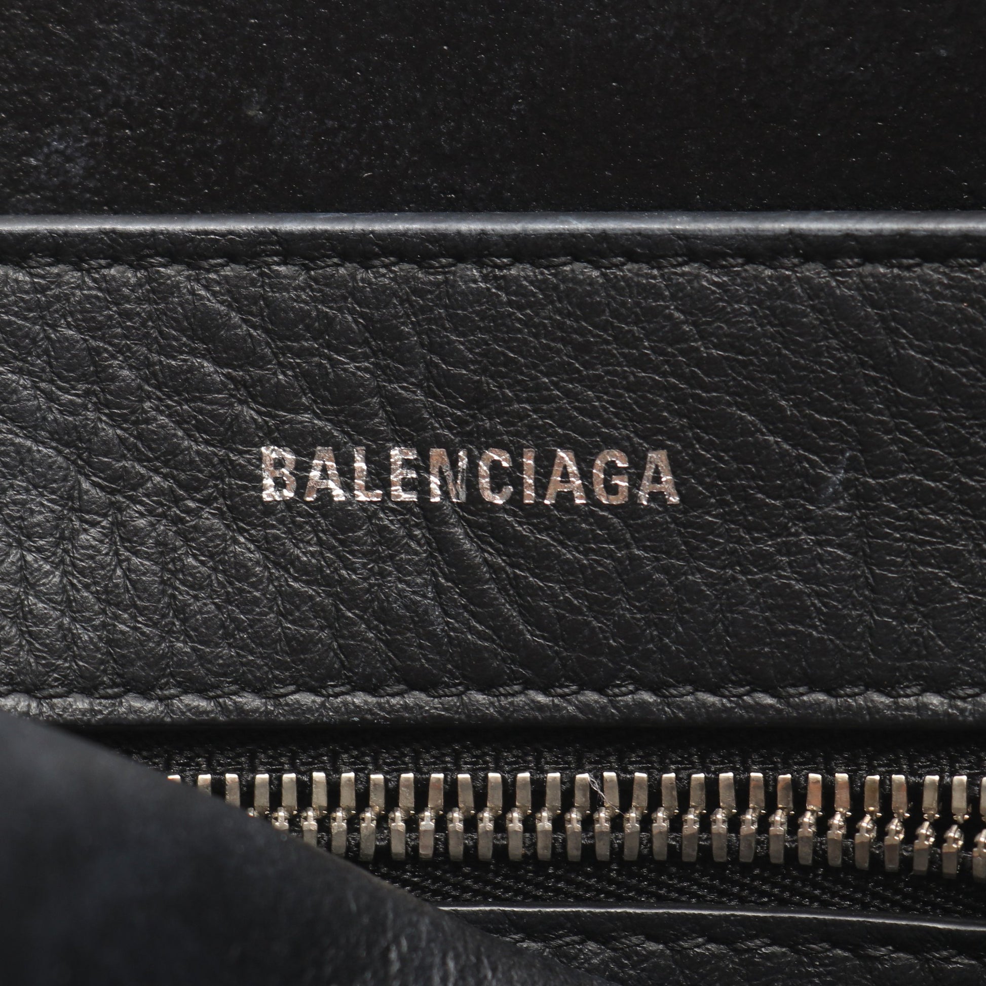 EVERYDAY XXS エブリデイ ハンドバッグ トートバッグ レザー ブラック 2WAY バレンシアガ バッグ BALENCIAGA