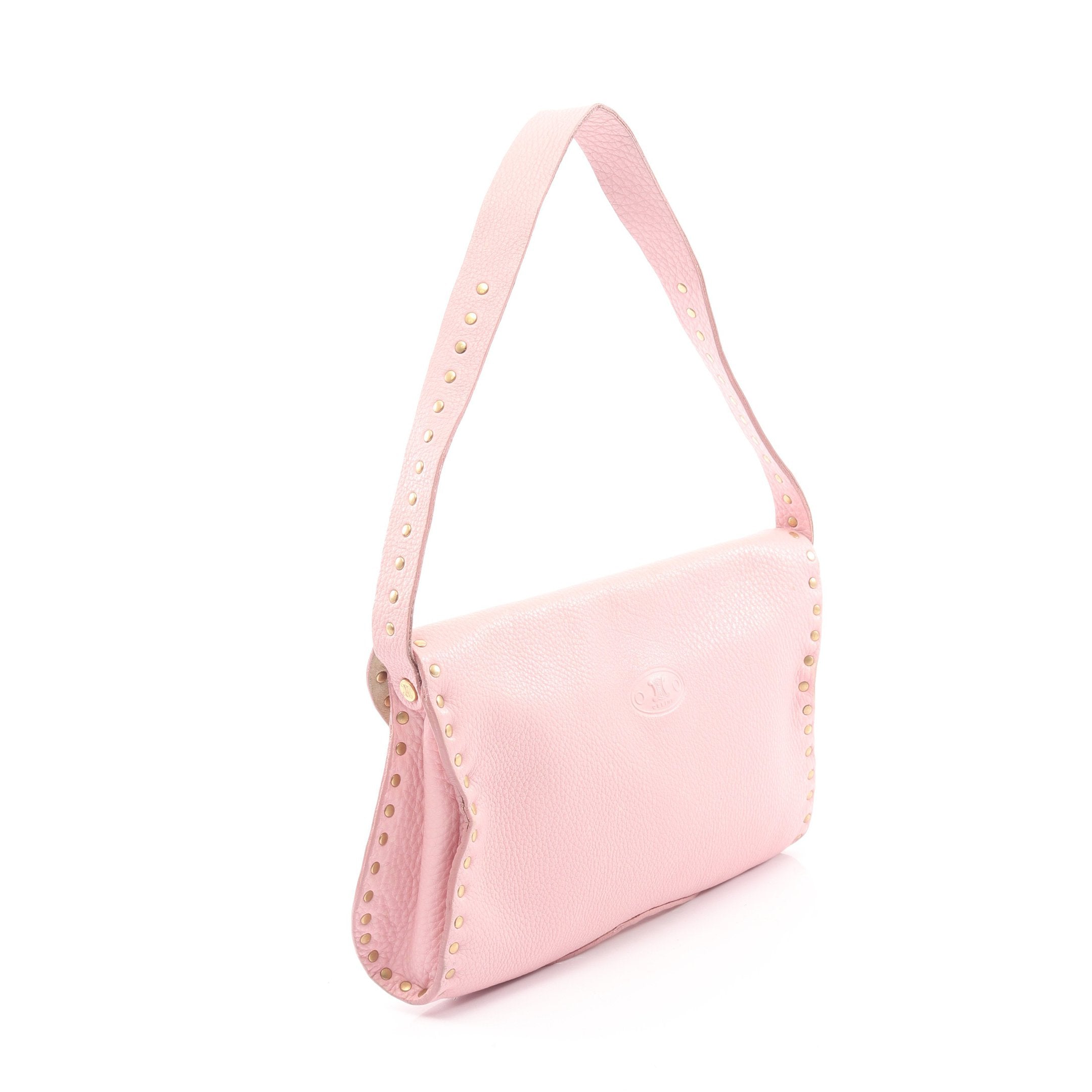 ハンドバッグ スタッズ レザー ピンク セリーヌ – RECLO