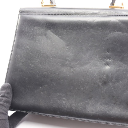 ガンチーニ ハンドバッグ レザー ブラック 2WAY サルヴァトーレフェラガモ バッグ Salvatore Ferragamo
