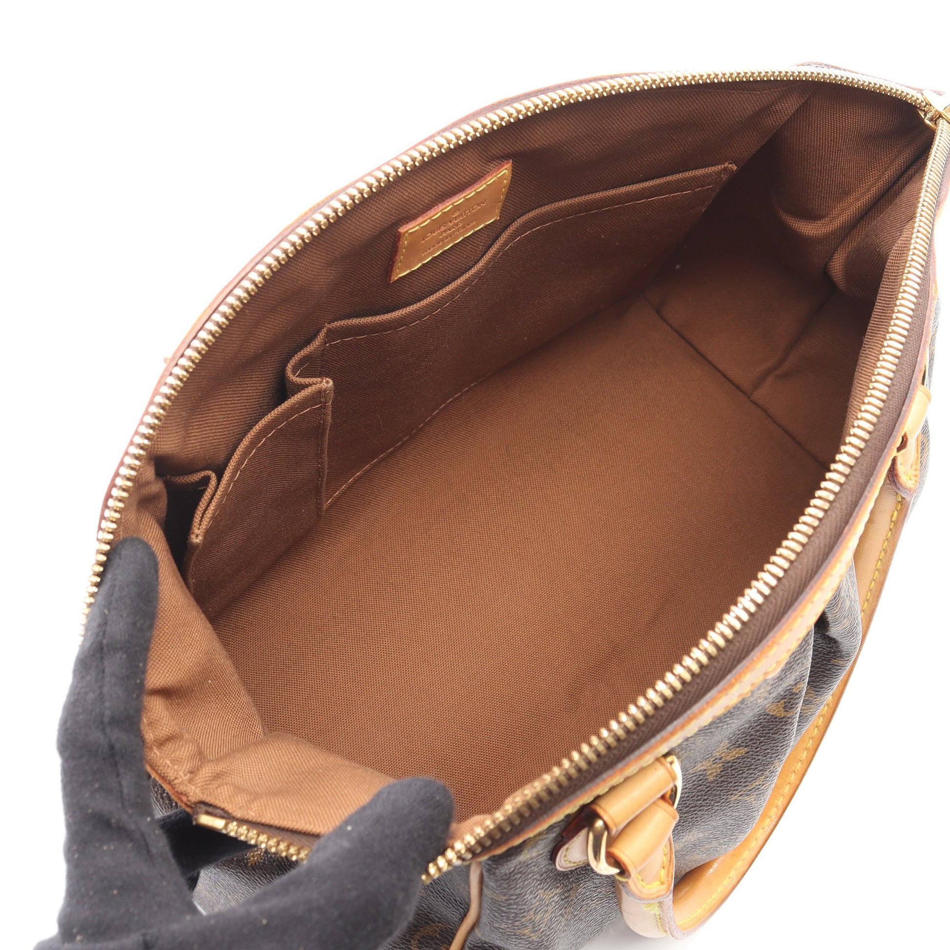 ティヴォリPM モノグラム ハンドバッグ PVC レザー ブラウン ルイヴィトン バッグ LOUIS VUITTON
