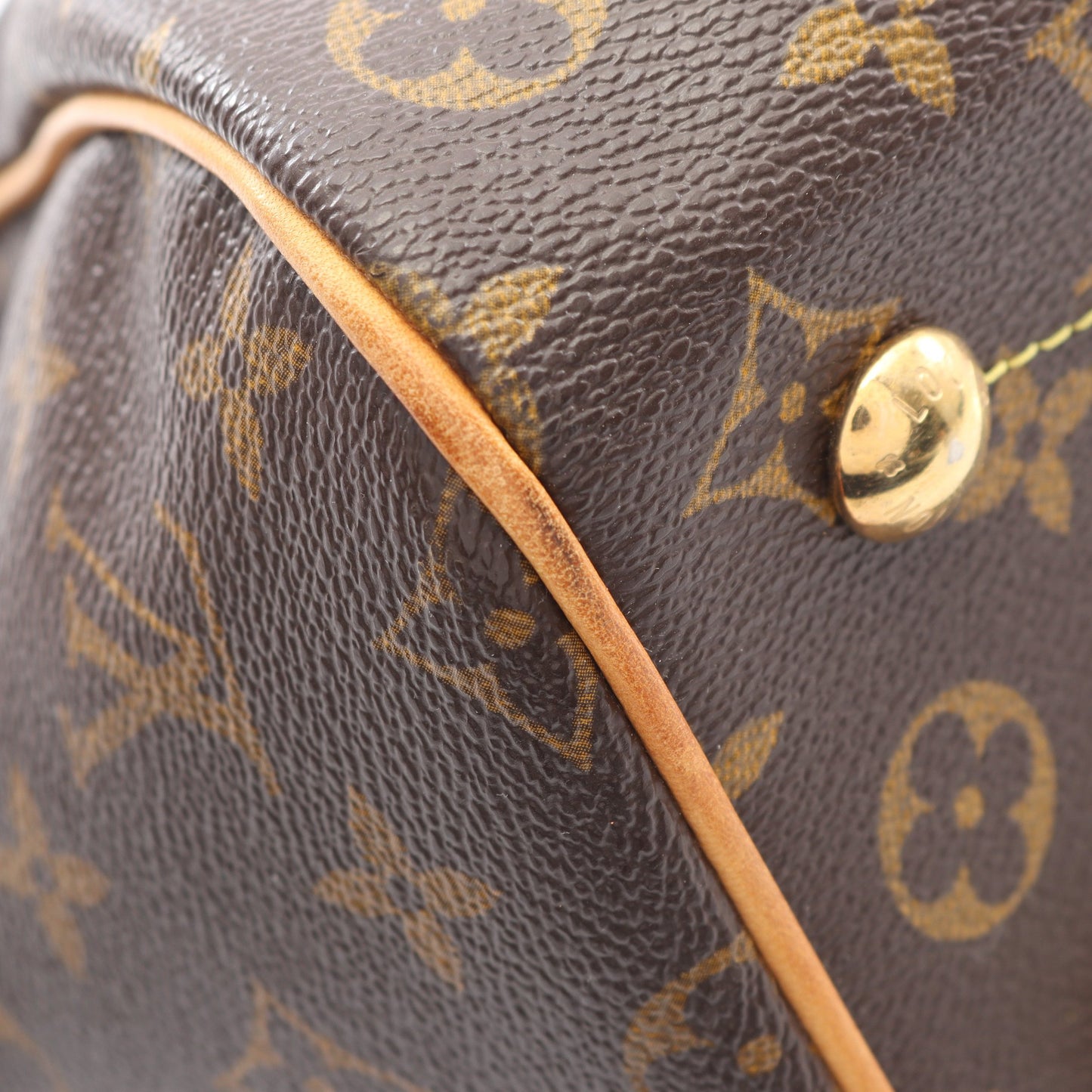 ティヴォリPM モノグラム ハンドバッグ PVC レザー ブラウン ルイヴィトン バッグ LOUIS VUITTON