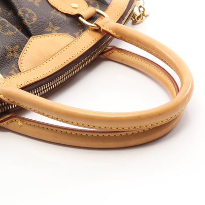 ティヴォリPM モノグラム ハンドバッグ PVC レザー ブラウン ルイヴィトン バッグ LOUIS VUITTON