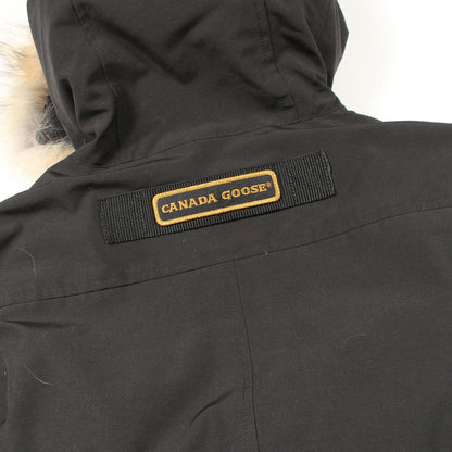 CHATEAU PARKA FUSION FIT ダウンジャケット ブラック フード付き カナダグース