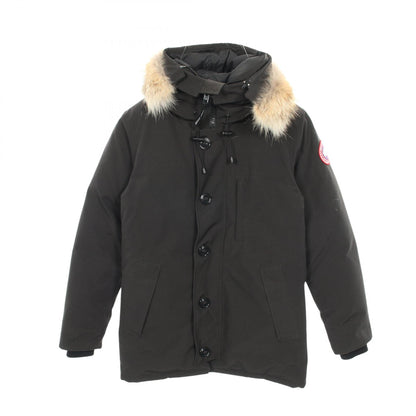 CHATEAU PARKA FUSION FIT ダウンジャケット ブラック フード付き カナダグース