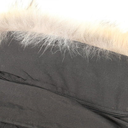 CHATEAU PARKA FUSION FIT ダウンジャケット ブラック フード付き カナダグース