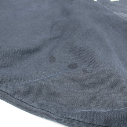 TAPE TYPE RIPPED POCKET HOODIE ダメージ加工 プルオーバーパーカー コットン ブラック バレンシアガ トップス BALENCIAGA
