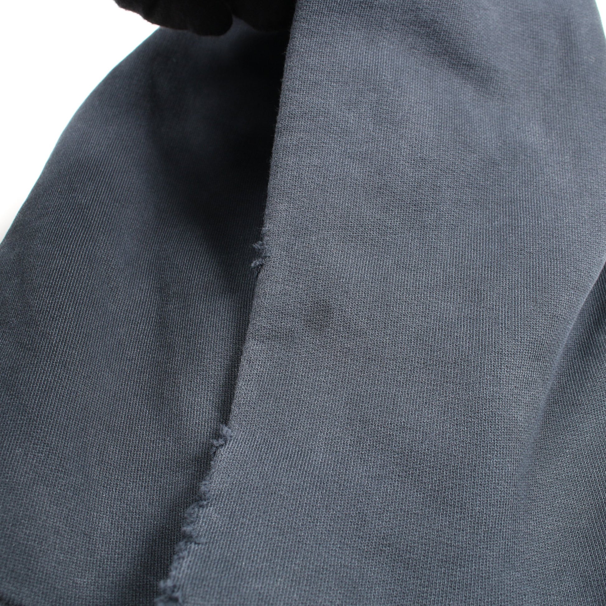 TAPE TYPE RIPPED POCKET HOODIE ダメージ加工 プルオーバーパーカー コットン ブラック バレンシアガ トップス BALENCIAGA