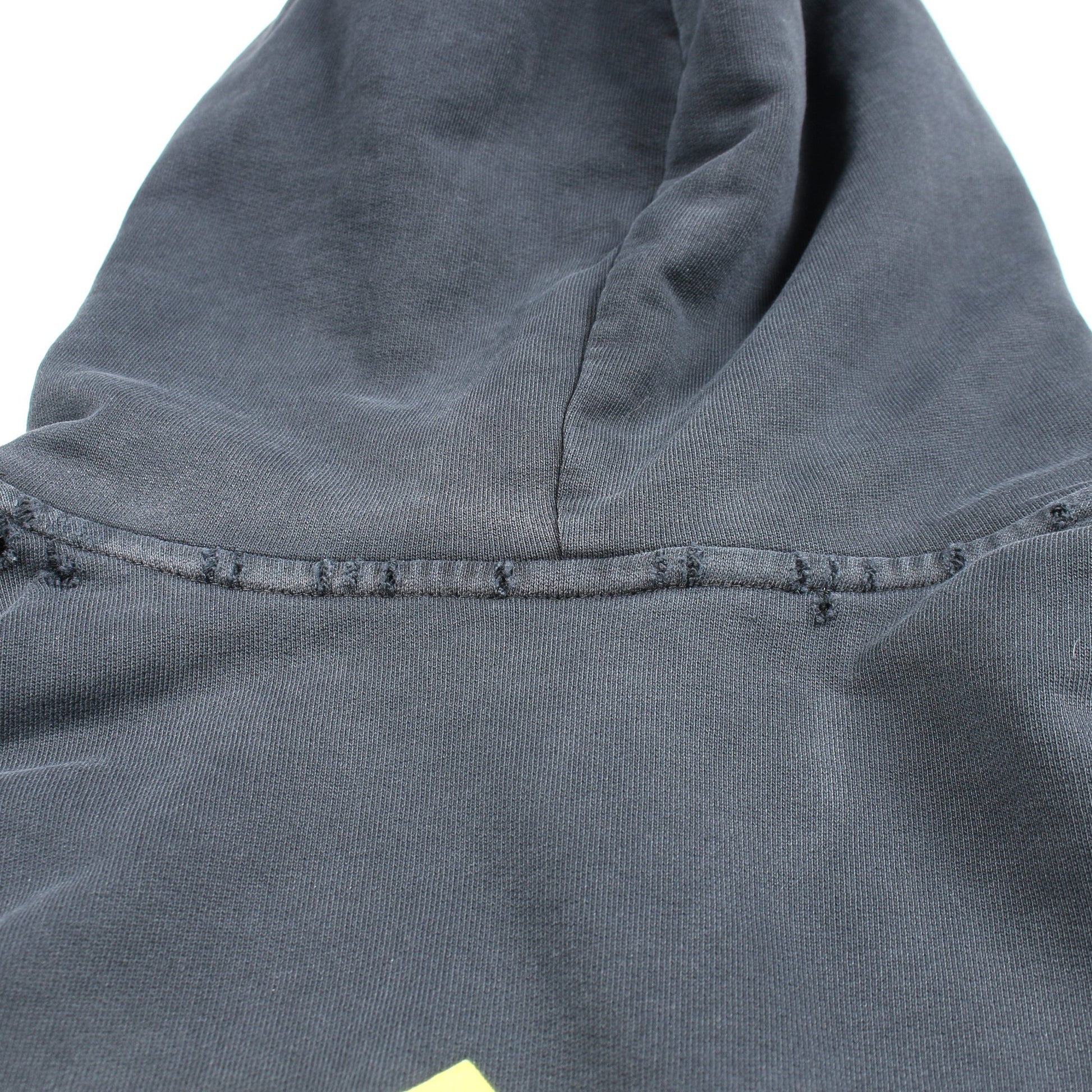 TAPE TYPE RIPPED POCKET HOODIE ダメージ加工 プルオーバーパーカー コットン ブラック バレンシアガ トップス BALENCIAGA