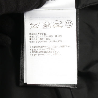 WOOLFORD JACKET ダウンジャケット コットン ブラック カナダグース アウター CANADA GOOSE