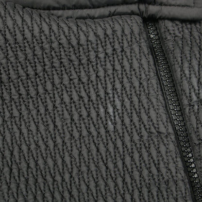 ジャケット ナイロン ウール ブラック ニット切替 中綿 モンクレールグルノーブル アウター MONCLER GRENOBLE