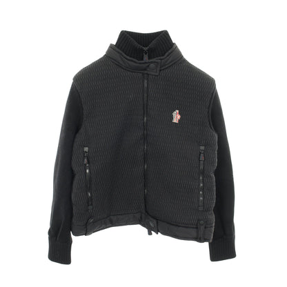 ジャケット ナイロン ウール ブラック ニット切替 中綿 モンクレールグルノーブル アウター MONCLER GRENOBLE
