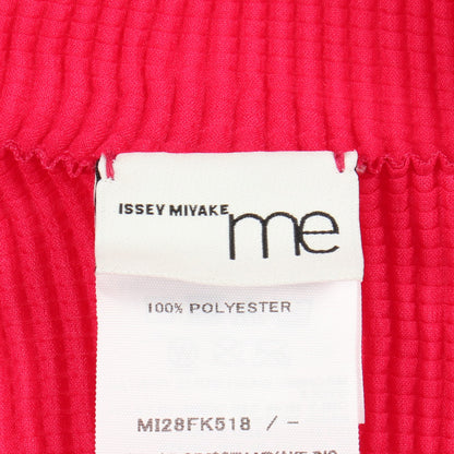 ハイネック 半袖 カットソー ピンクパープル ミーイッセイミヤケ トップス me ISSEY MIYAKE