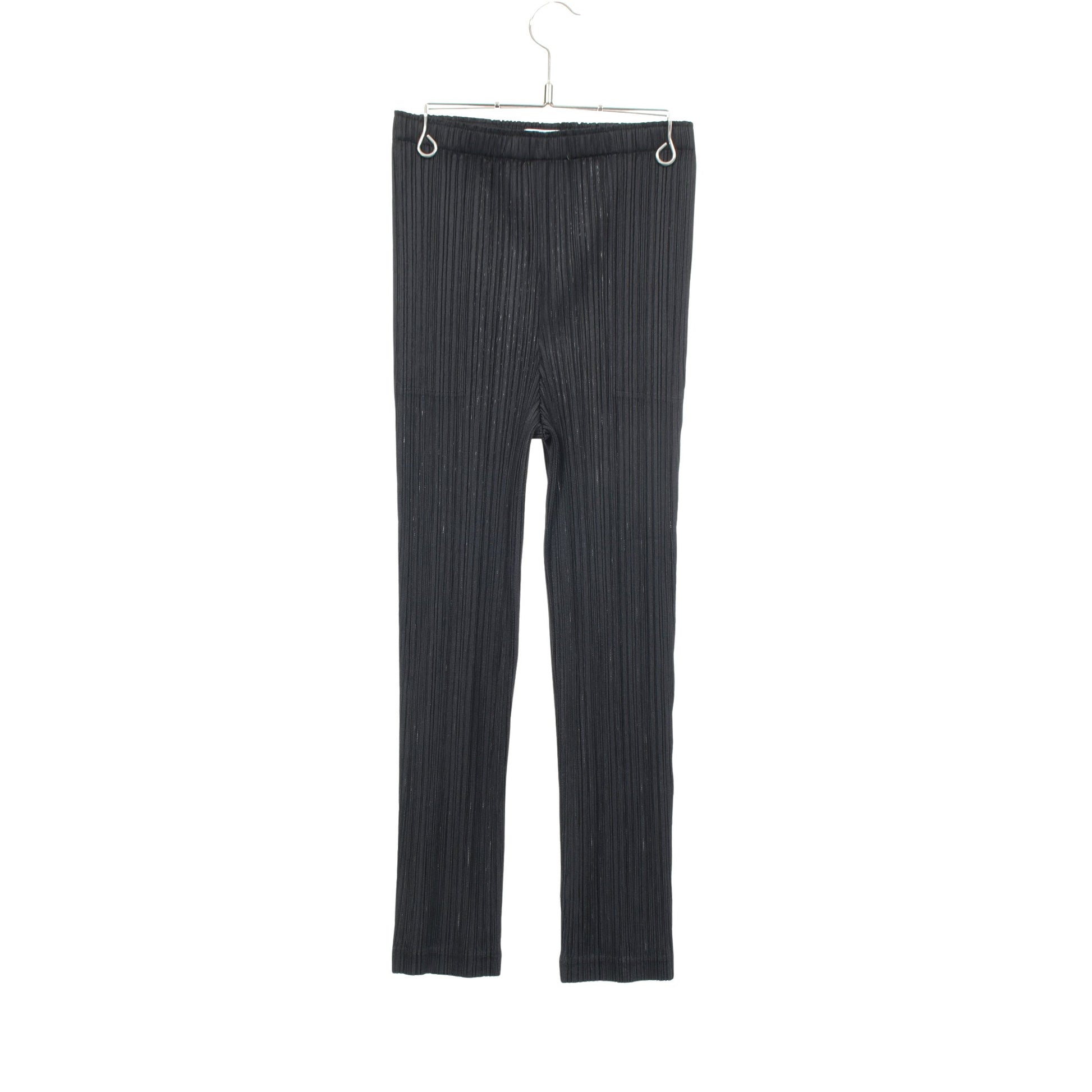 プリーツ イージーパンツ ブラック プリーツプリーズ ボトムス PLEATS PLEASE
