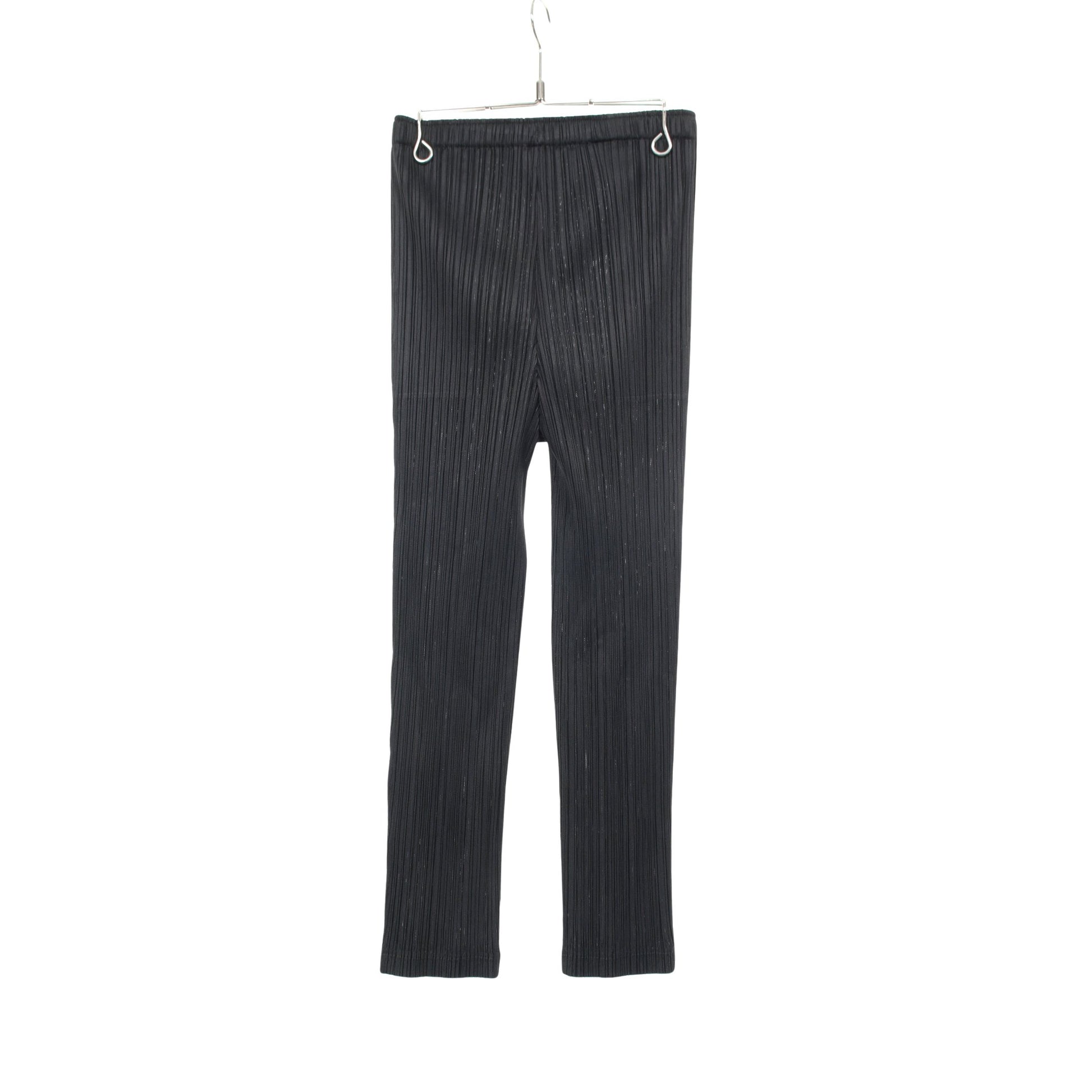 プリーツ イージーパンツ ブラック プリーツプリーズ ボトムス PLEATS PLEASE