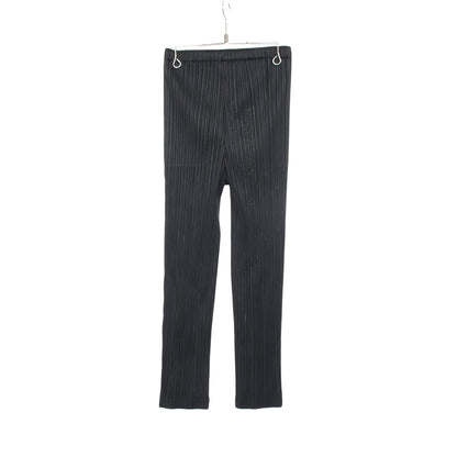プリーツ イージーパンツ ブラック プリーツプリーズ ボトムス PLEATS PLEASE