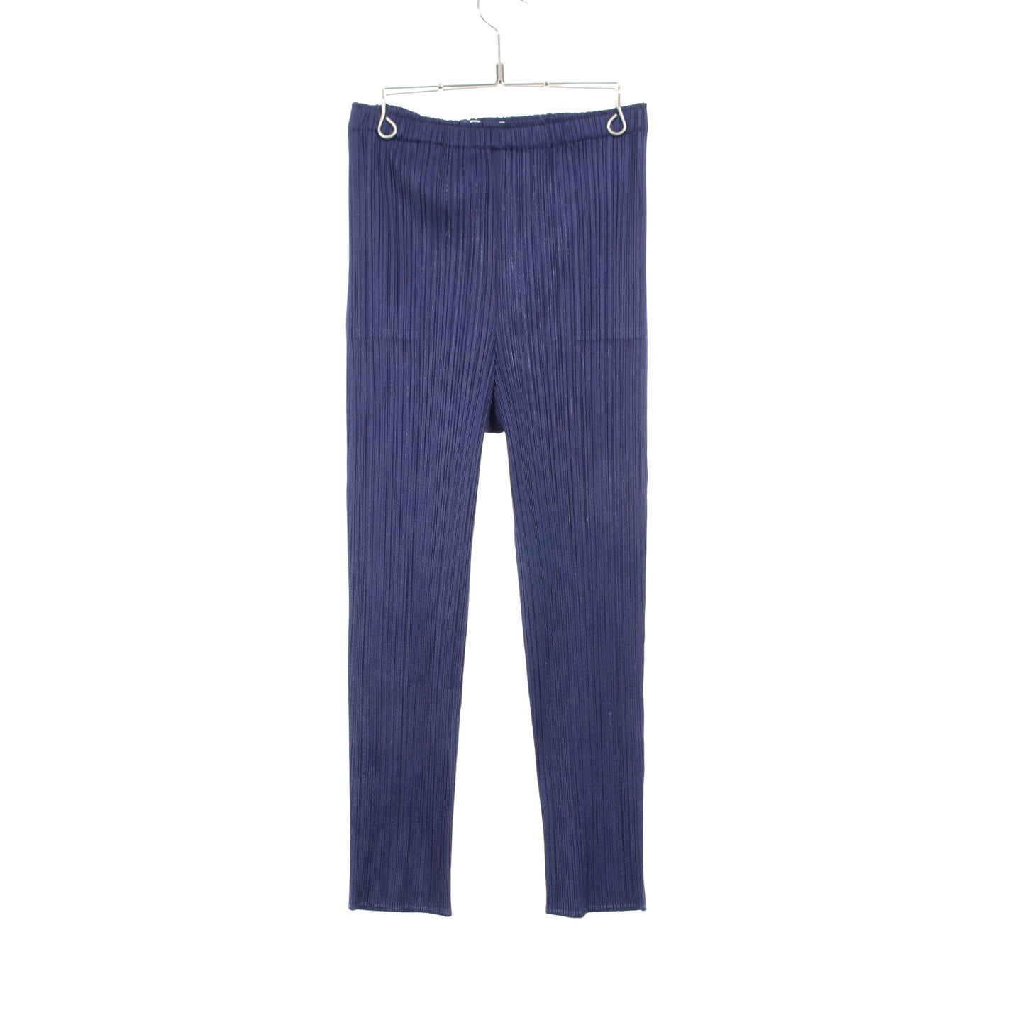 プリーツ イージーパンツ ネイビー プリーツプリーズ ボトムス PLEATS PLEASE