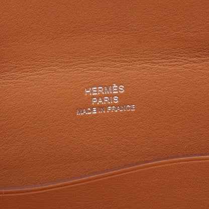 ヴィド ポッシュ フォーヴ ショルダーバッグ バレニアフォーブル ブラウン シルバー金具 W刻印 エルメス バッグ HERMES