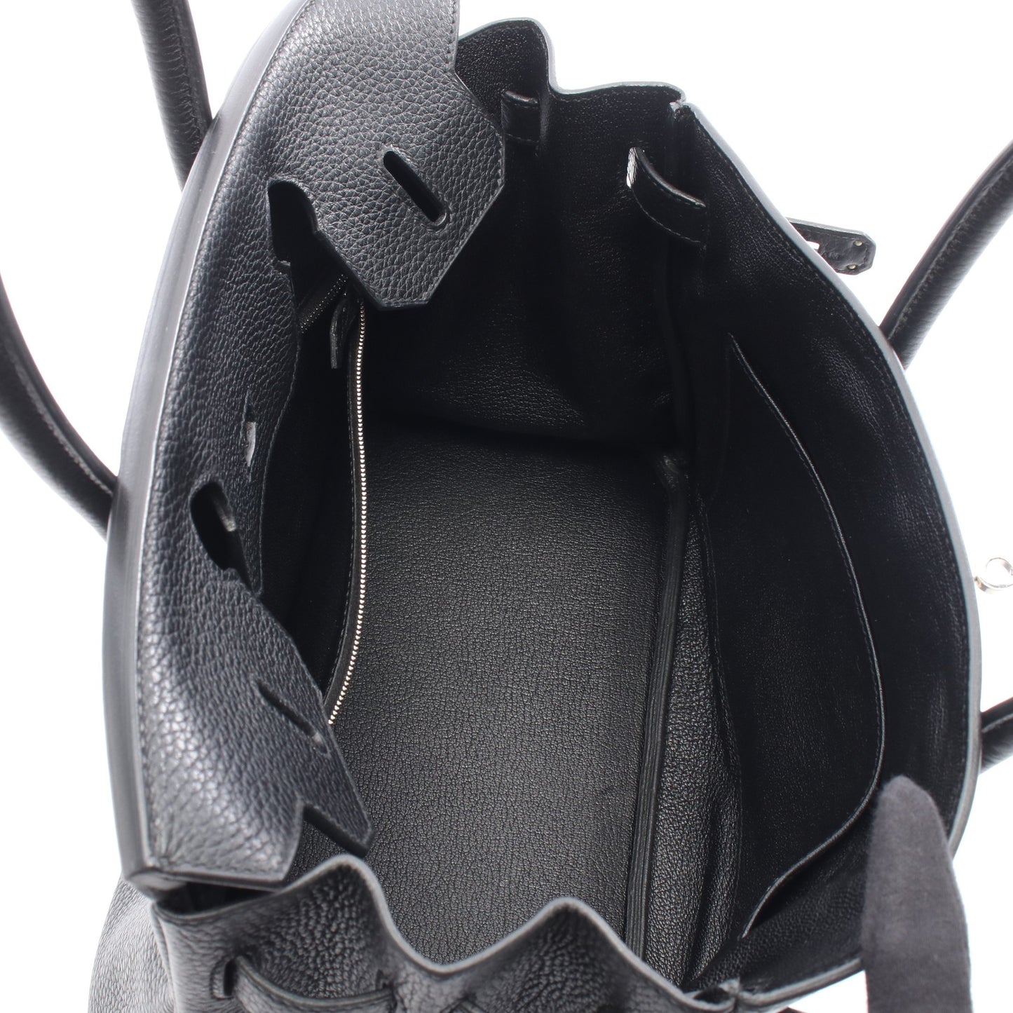 バーキン30 ハンドバッグ トゴ ブラック シルバー金具 T刻印 エルメス バッグ HERMES