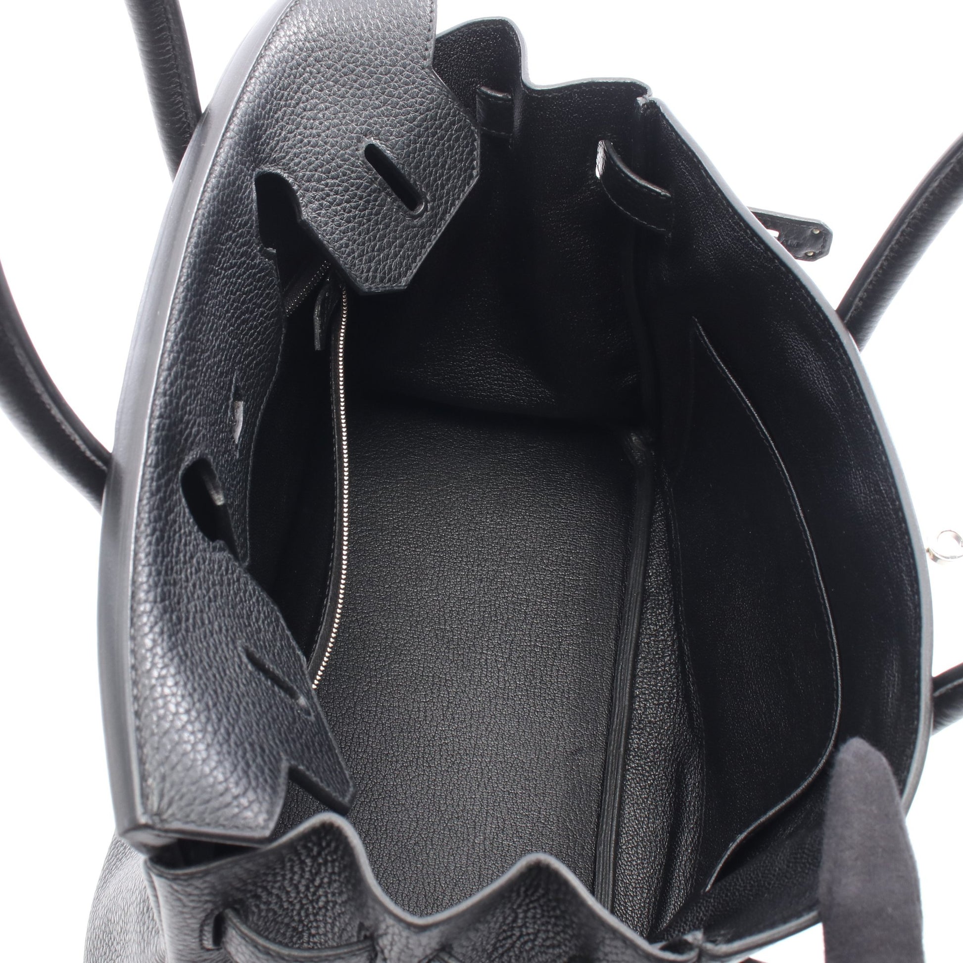 バーキン30 ハンドバッグ トゴ ブラック シルバー金具 T刻印 エルメス バッグ HERMES