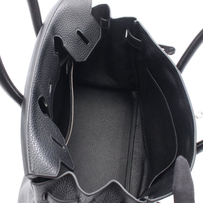 バーキン30 ハンドバッグ トゴ ブラック シルバー金具 T刻印 エルメス バッグ HERMES
