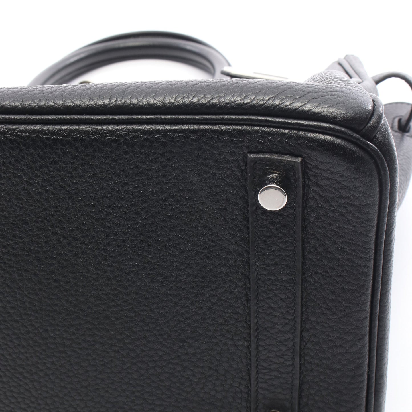 バーキン30 ハンドバッグ トゴ ブラック シルバー金具 T刻印 エルメス バッグ HERMES