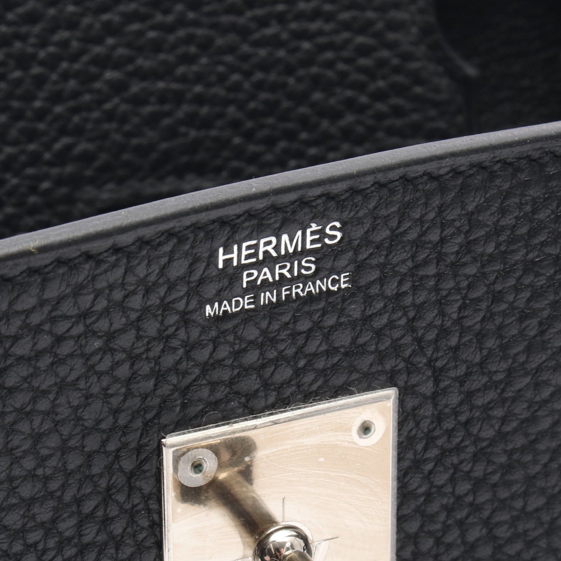 バーキン30 ハンドバッグ トゴ ブラック シルバー金具 T刻印 エルメス バッグ HERMES