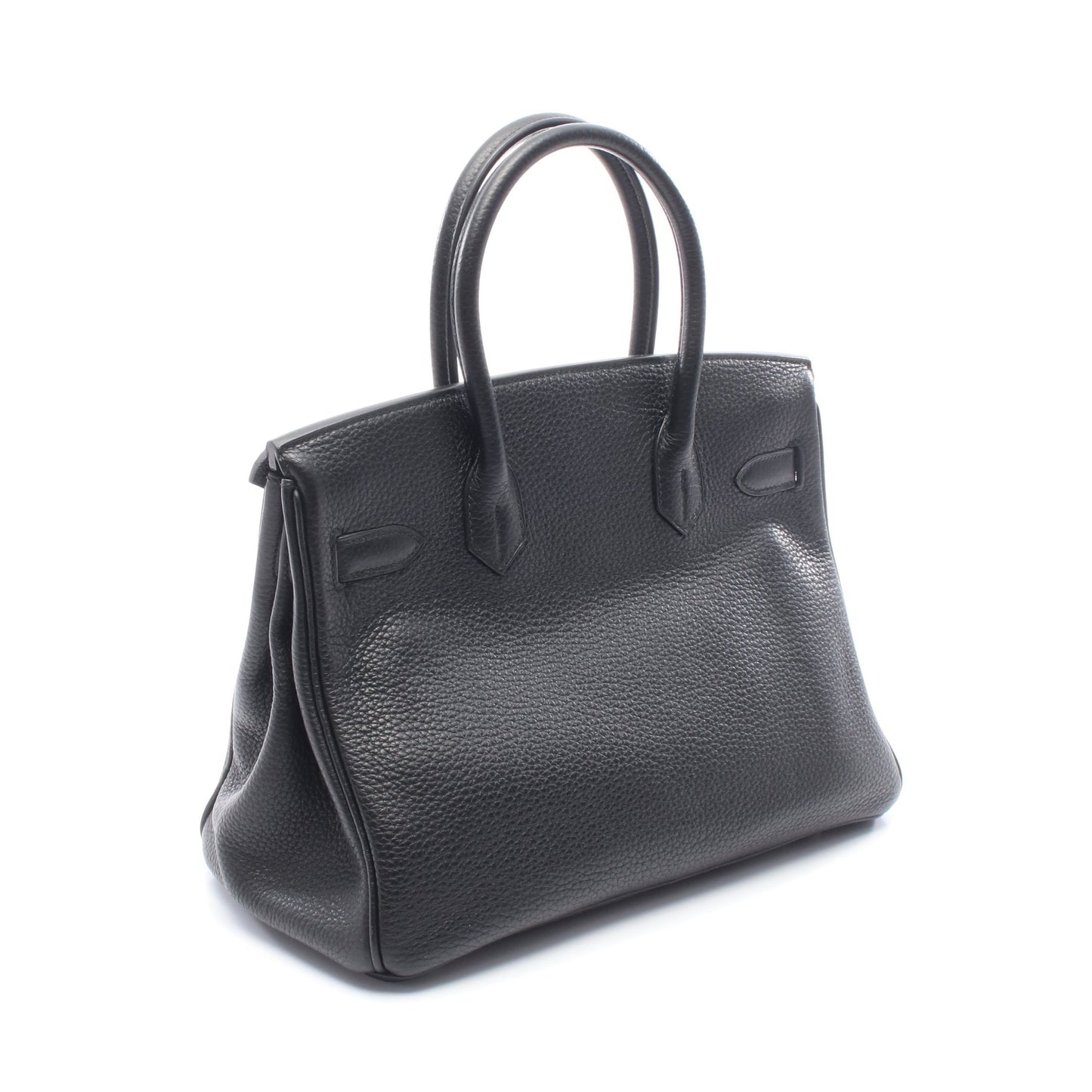 バーキン30 ハンドバッグ トゴ ブラック シルバー金具 T刻印 エルメス バッグ HERMES