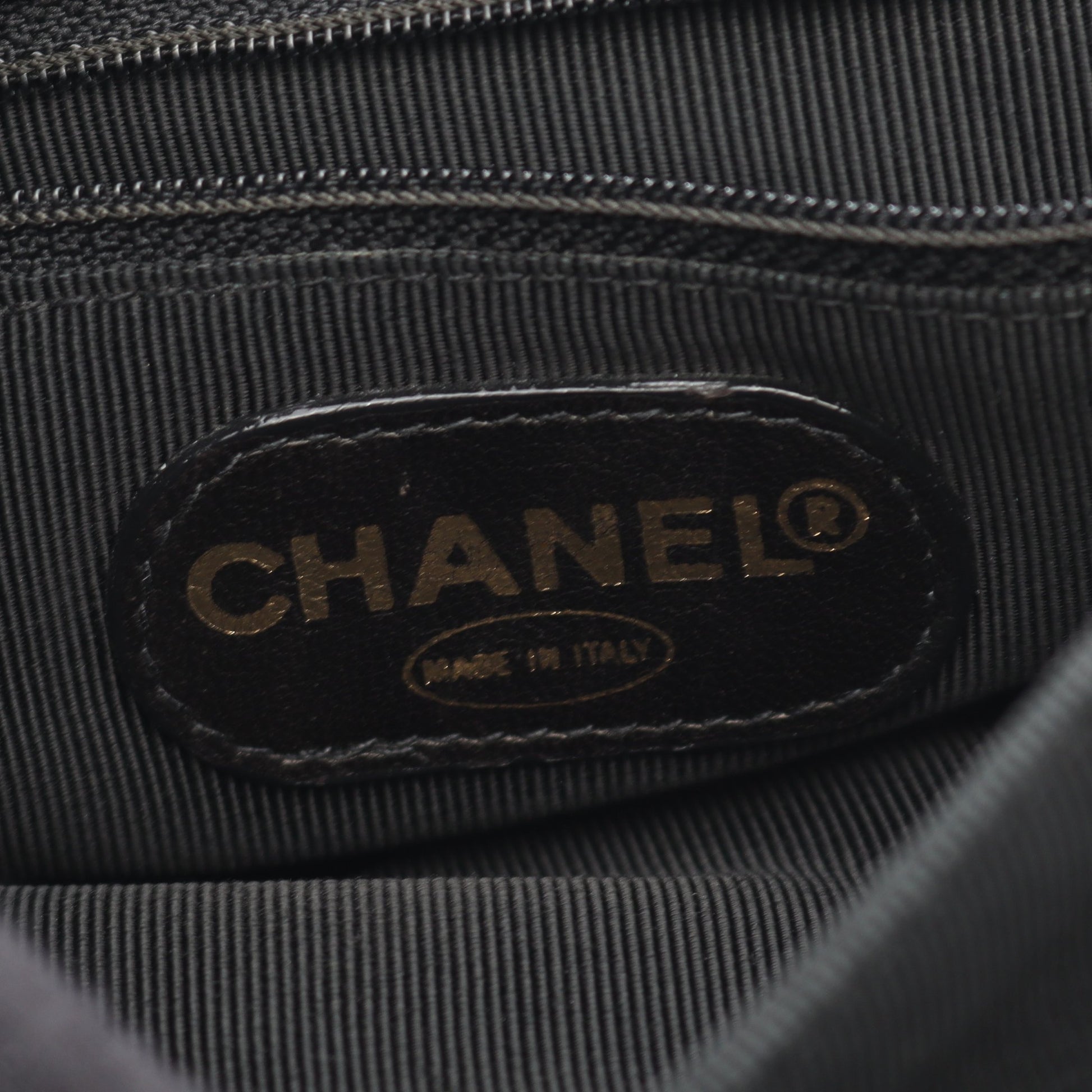 トリプルココマーク バックパック リュックサック キャビアスキン ブラック ゴールド金具 シャネル バッグ CHANEL