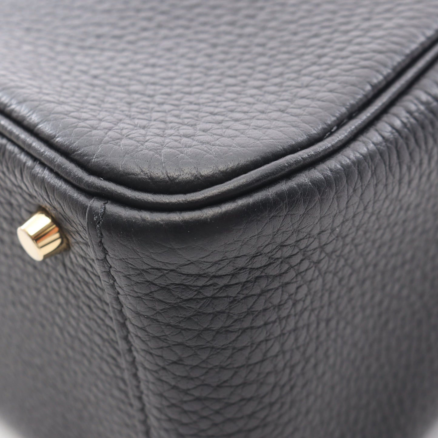 リンディ ミニ ショルダーバッグ トリヨンクレマンス ブラック ゴールド金具 2WAY B刻印 エルメス バッグ HERMES