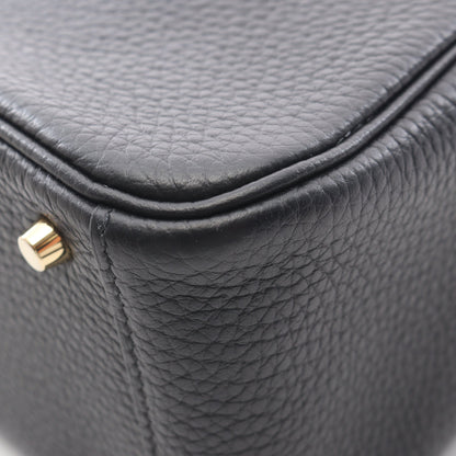 リンディ ミニ ショルダーバッグ トリヨンクレマンス ブラック ゴールド金具 2WAY B刻印 エルメス バッグ HERMES
