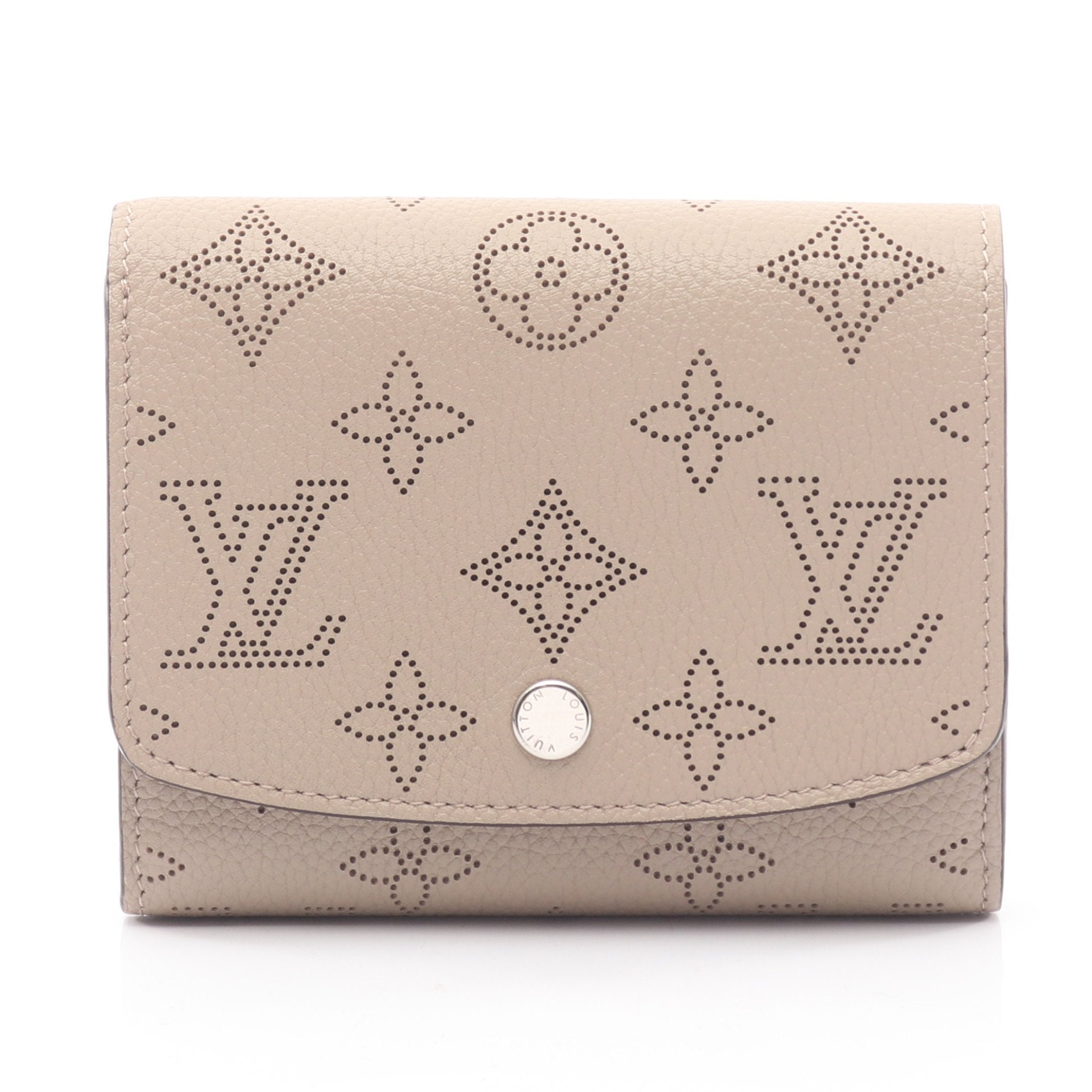 ルイヴィトン　マヒナ　ポルトフォイユ　イリス　コンパクト　ガレ　ベージュ　LV ポルトフォイユ・イリス コンパクト マヒナ｜ルイ・ヴィトン 公式