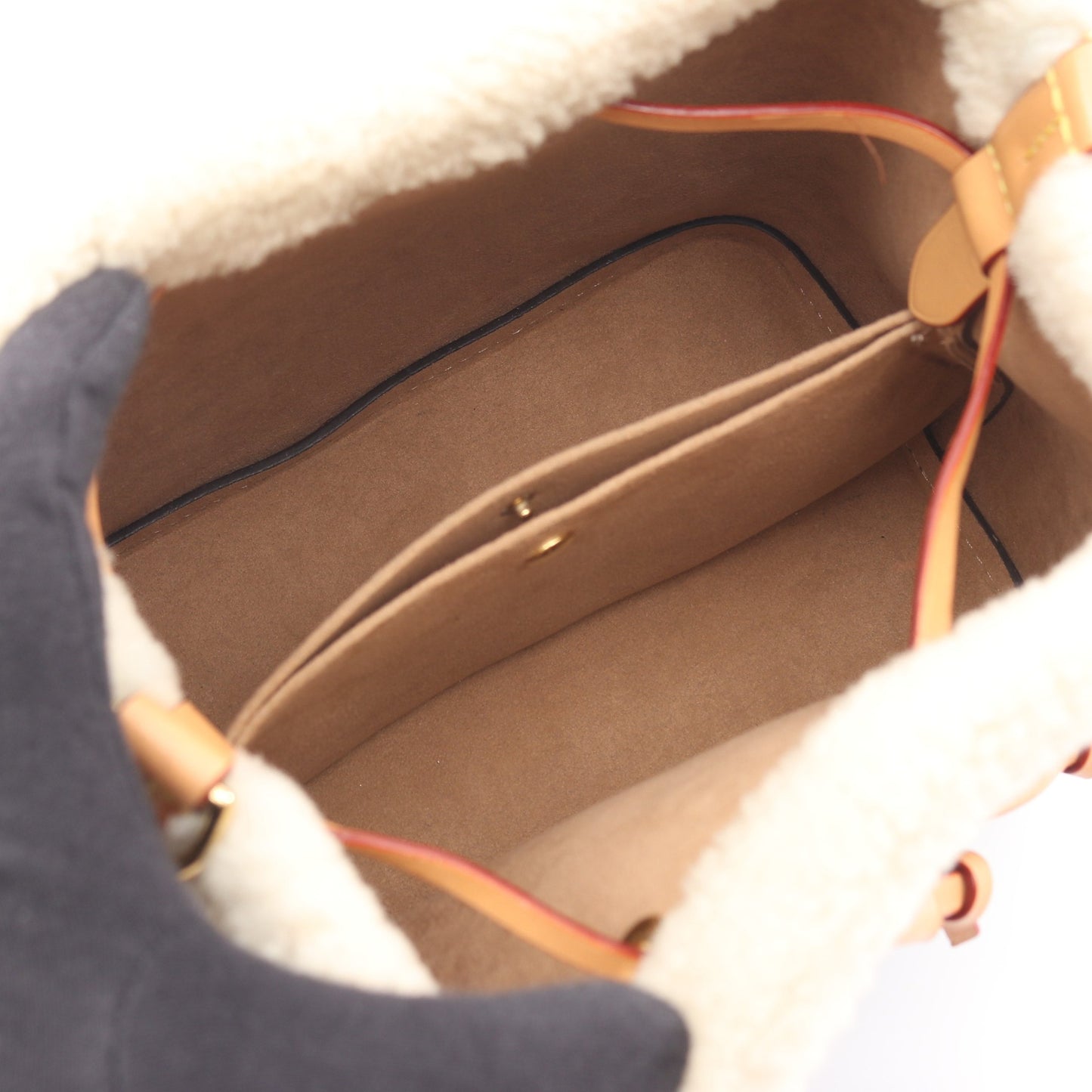ネオノエBB モノグラム ハンドバッグ PVC レザー ブラウン ルイヴィトン バッグ LOUIS VUITTON