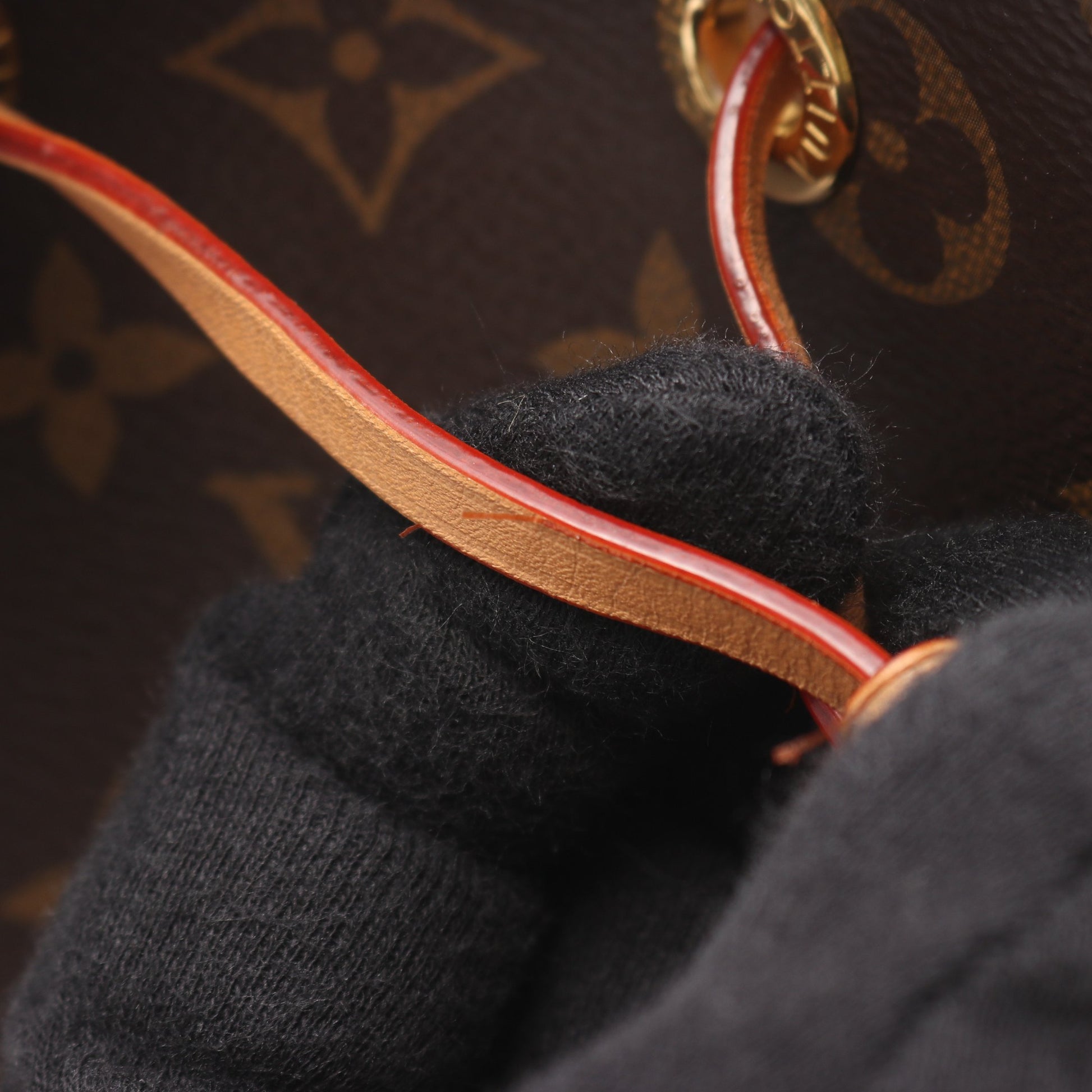 ネオノエBB モノグラム ハンドバッグ PVC レザー ブラウン ルイヴィトン バッグ LOUIS VUITTON
