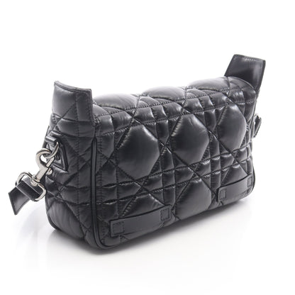 CAMP キャンプ スモール マクロカナージュ ショルダーバッグ レザー ブラック クリスチャンディオール バッグ Christian Dior
