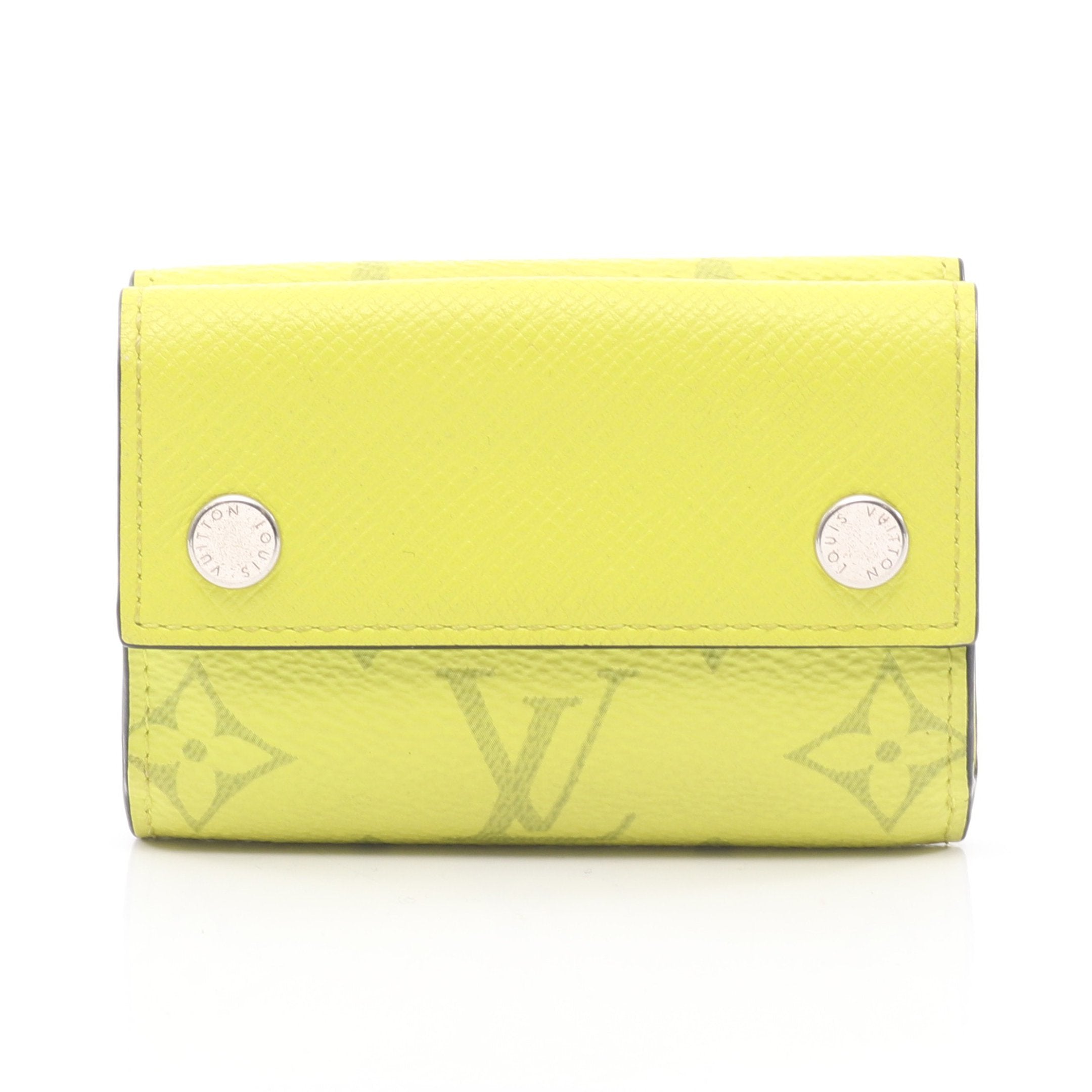 ディスカバリー コンパクトウォレット タイガラマ ジョーヌ 三つ折り