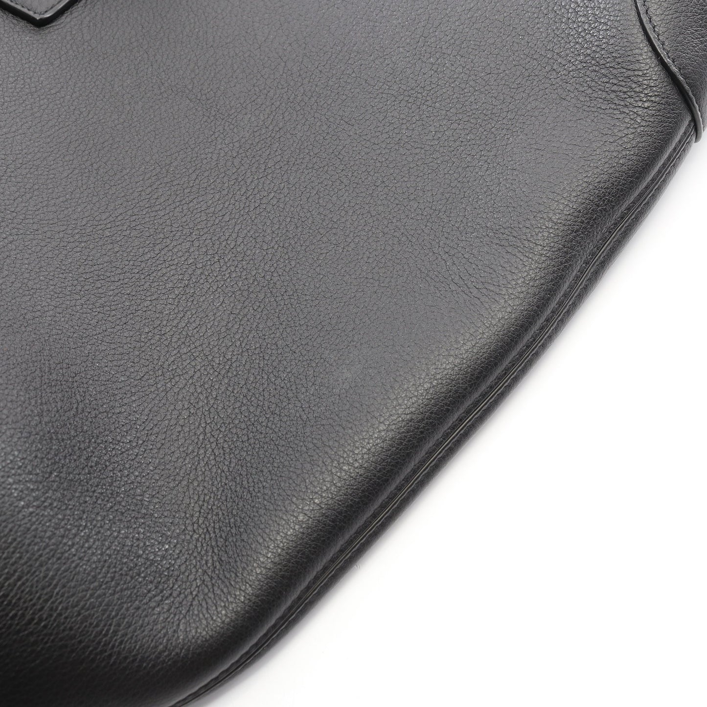 LE 5 A 7 ホーボーバッグ ワンショルダーバッグ レザー ブラック ポーチ付き サンローランパリ バッグ SAINT LAURENT PARIS