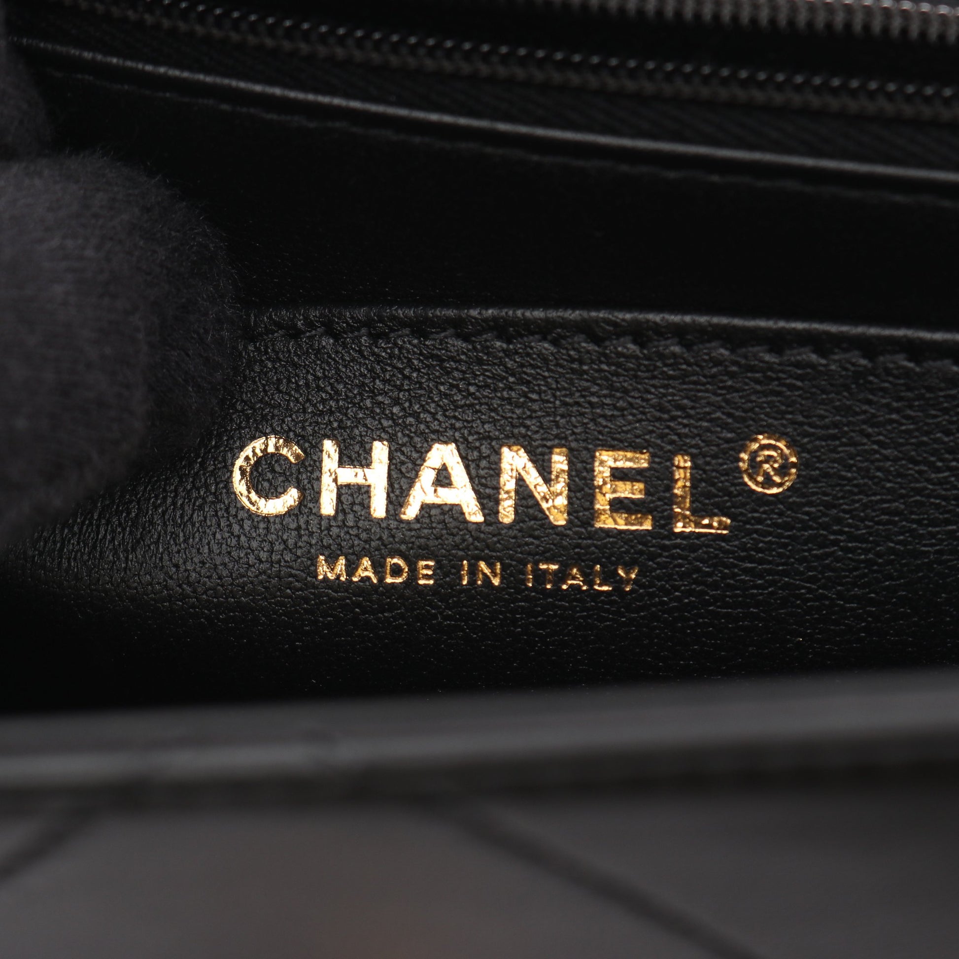 マトラッセ アイコン チェーンショルダーバッグ ラムスキン ブラック ゴールド金具 シャネル バッグ CHANEL
