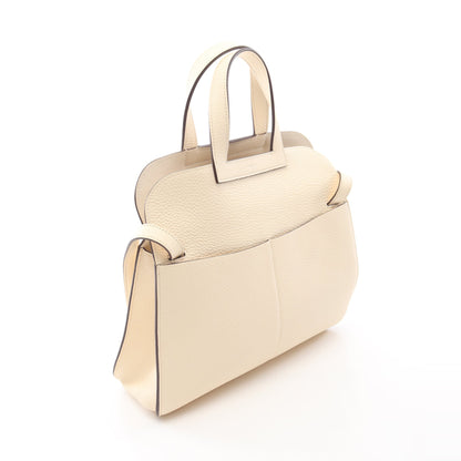 アルザン31 ナタ ハンドバッグ トリヨンクレマンス アイボリー シルバー金具 2WAY Y刻印 エルメス バッグ HERMES