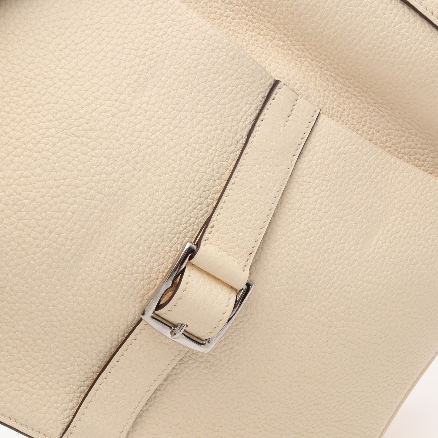 アルザン31 ナタ ハンドバッグ トリヨンクレマンス アイボリー シルバー金具 2WAY Y刻印 エルメス バッグ HERMES