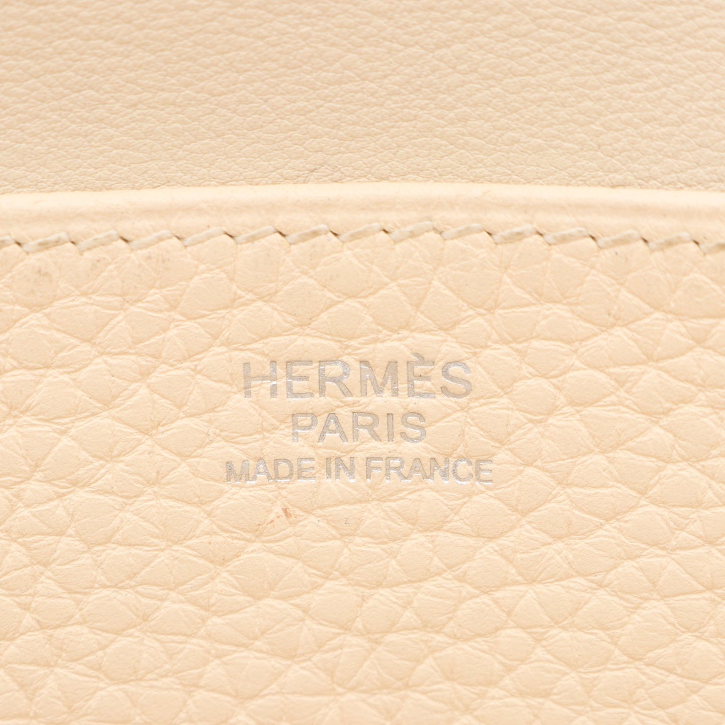 アルザン31 ナタ ハンドバッグ トリヨンクレマンス アイボリー シルバー金具 2WAY Y刻印 エルメス バッグ HERMES